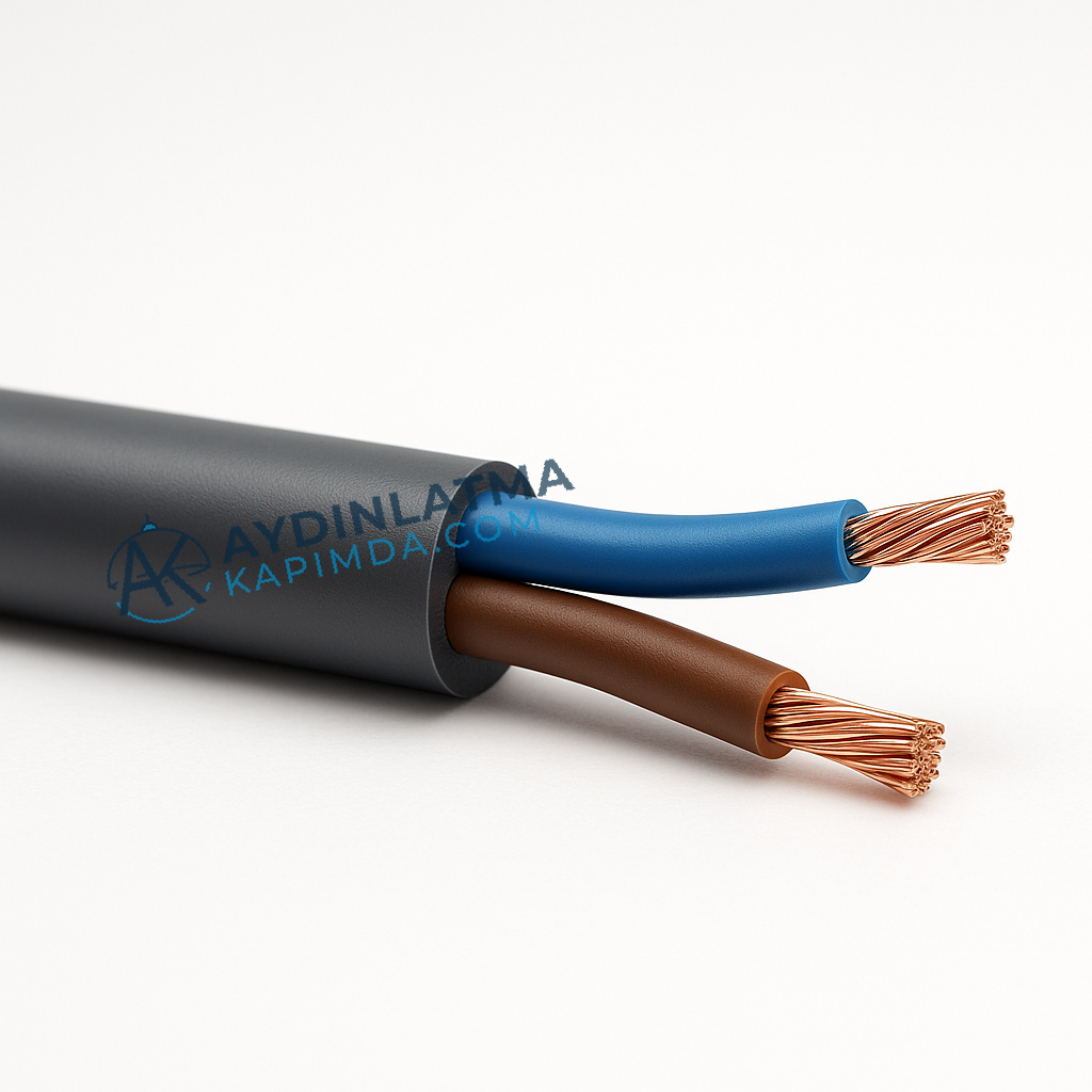 Öznur Kablo - 2X4 N2XH Halogen Free Kablo 100 Metre