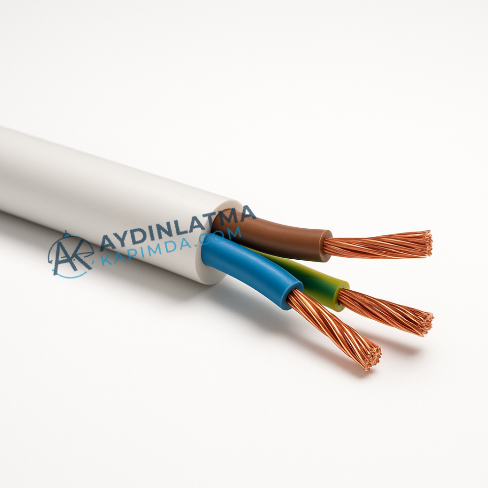 Öznur Kablo - 3x4 mm NYM Antigron 100 Metre
