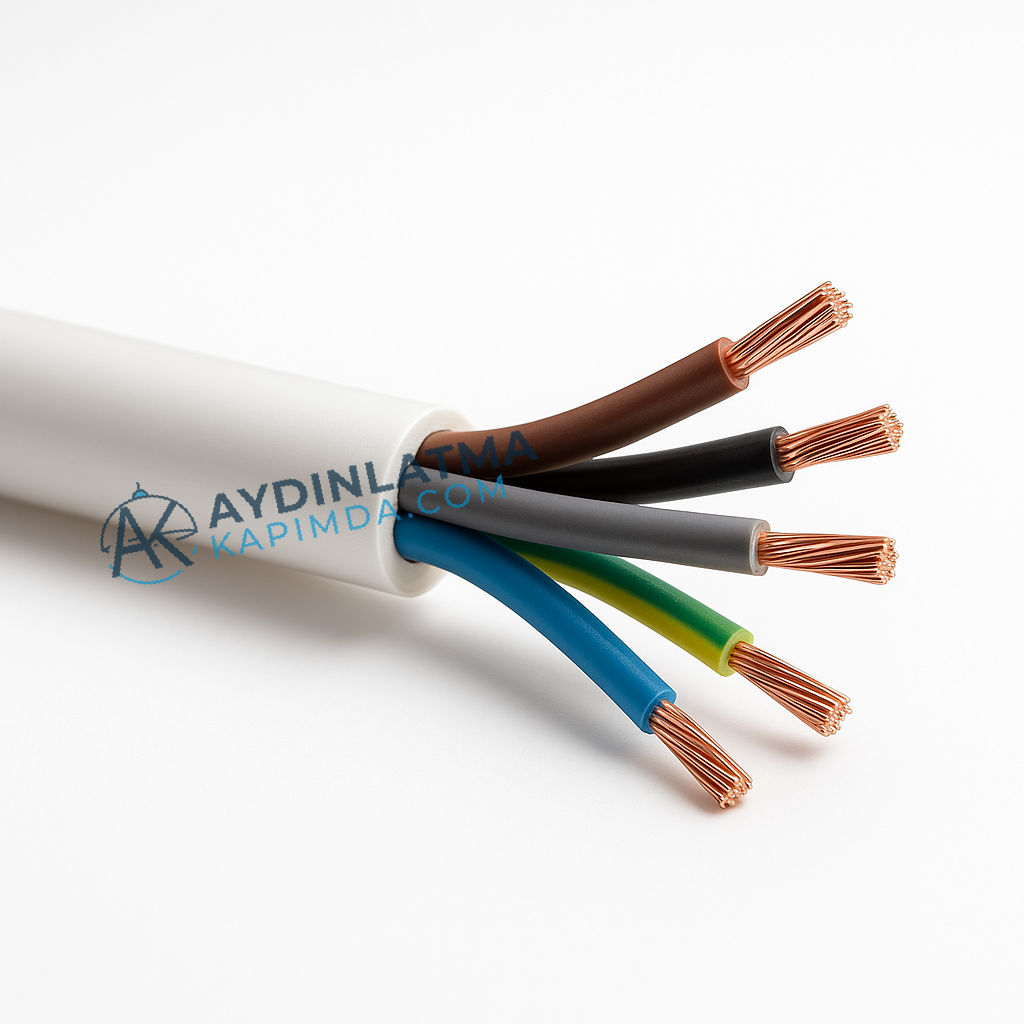Öznur Kablo - 5x2,5 mm NYM Antigron 100 Metre