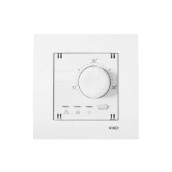 Karre Meridian Beyaz Analog Termostat Isıtma ve Soğutma (Çerçeve Hariç) 90961071