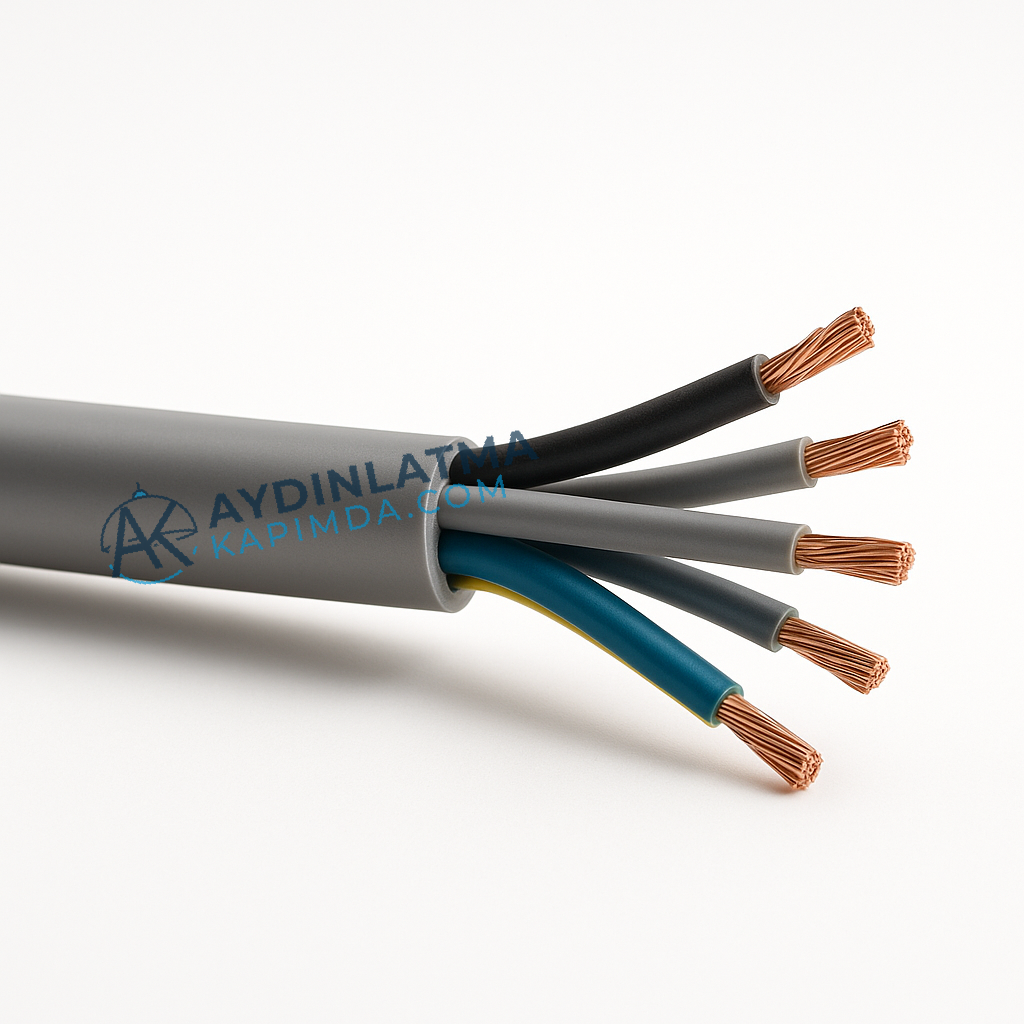 Öznur Kablo - 5x2,5 NHXMH Halogen Free 100 Metre