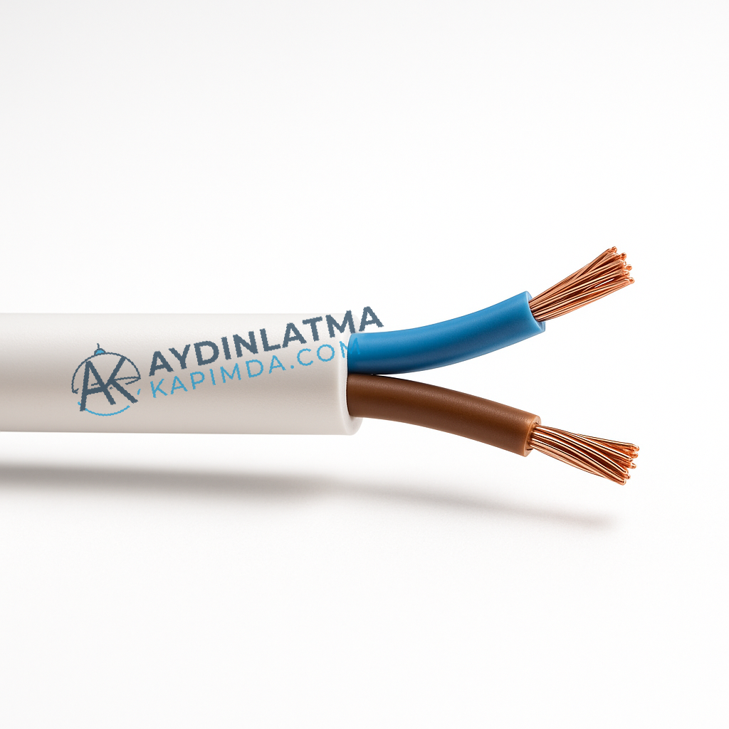 Öznur Kablo - 2X6 H052XZ1-F TTR Halogen Free Kablo 100 Metre
