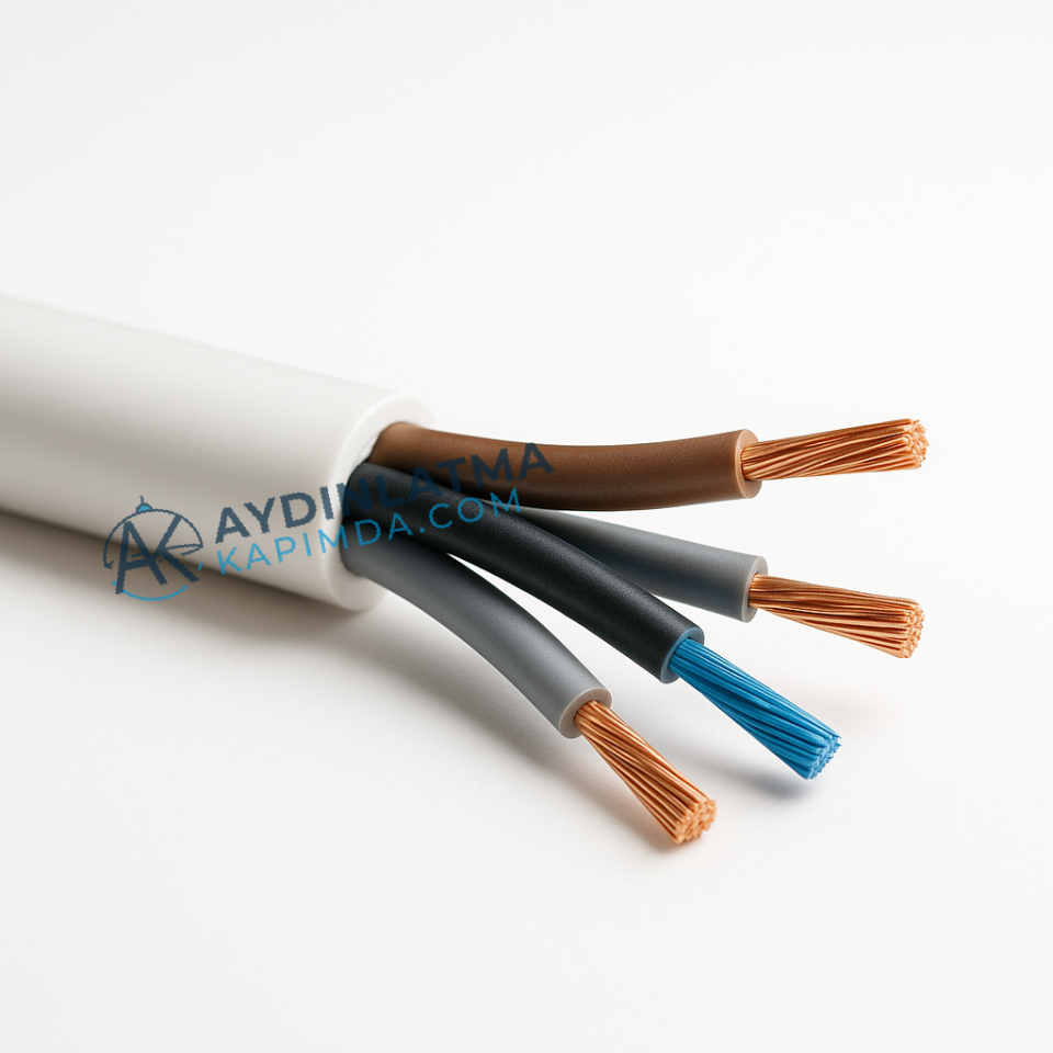 Öznur Kablo - 4X4 H052XZ1-F TTR Halogen Free Kablo 100 Metre