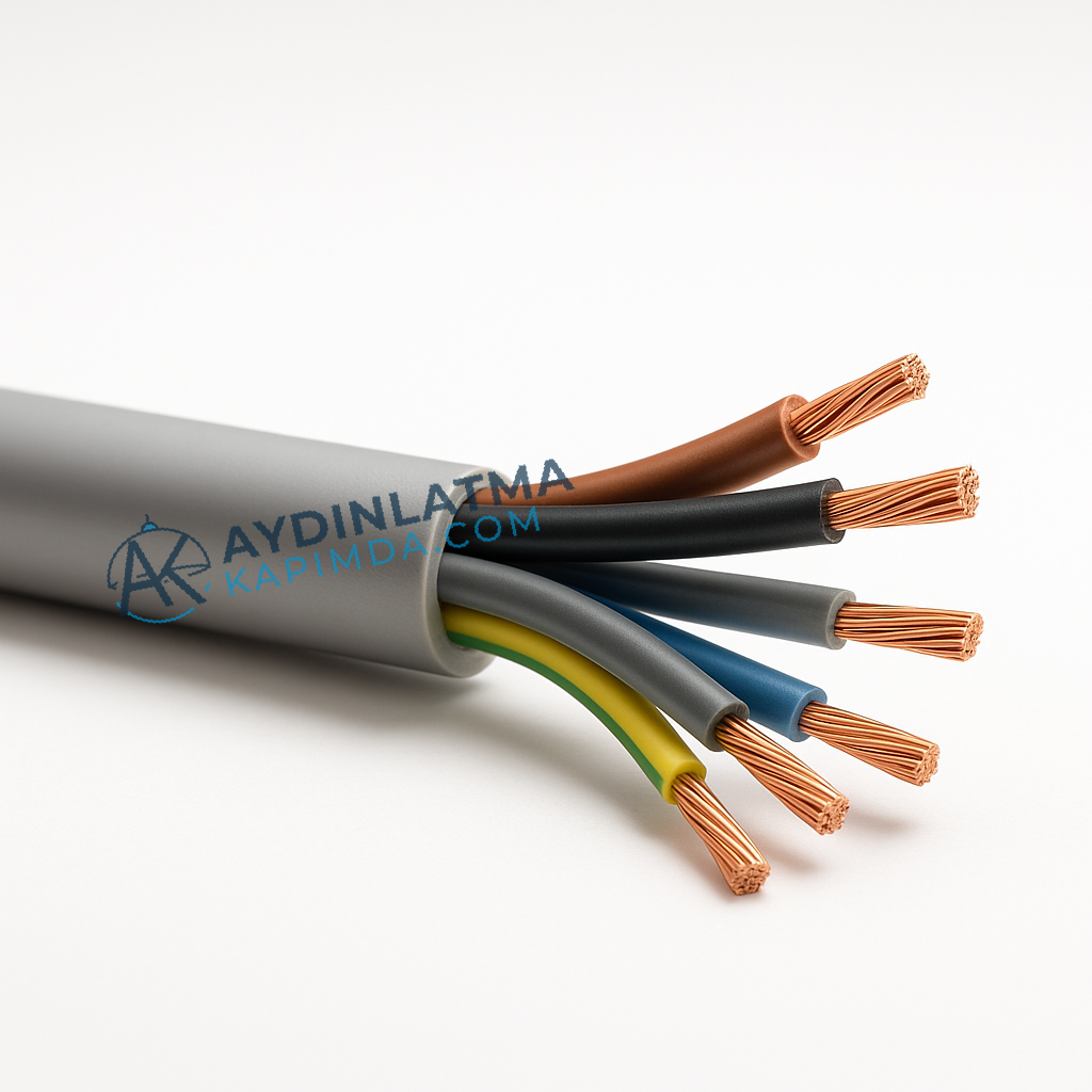 Öznur Kablo - 5x4 NHXMH Halogen Free 100 Metre