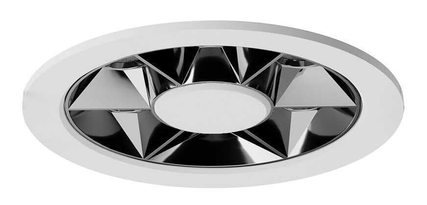 Jupiter LS501 B&SK  3000K Gün Işığı 12W Beyaz&Siyah Krom Led Spot