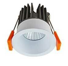 Jupiter LS544 B  7w Beyaz Yuvarlak Sabit LED Spot (3000K)