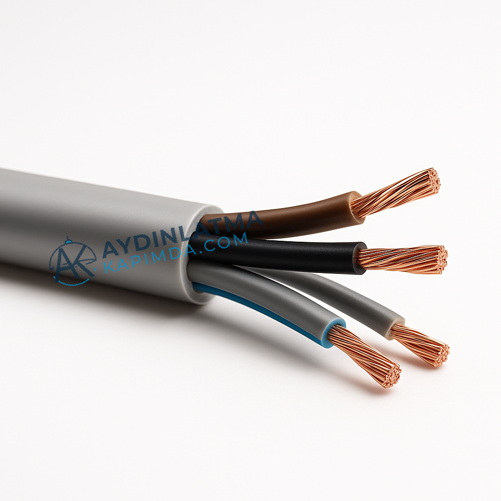 Öznur Kablo - 4x6 mm NHXMH Halogen Free 100 Metre