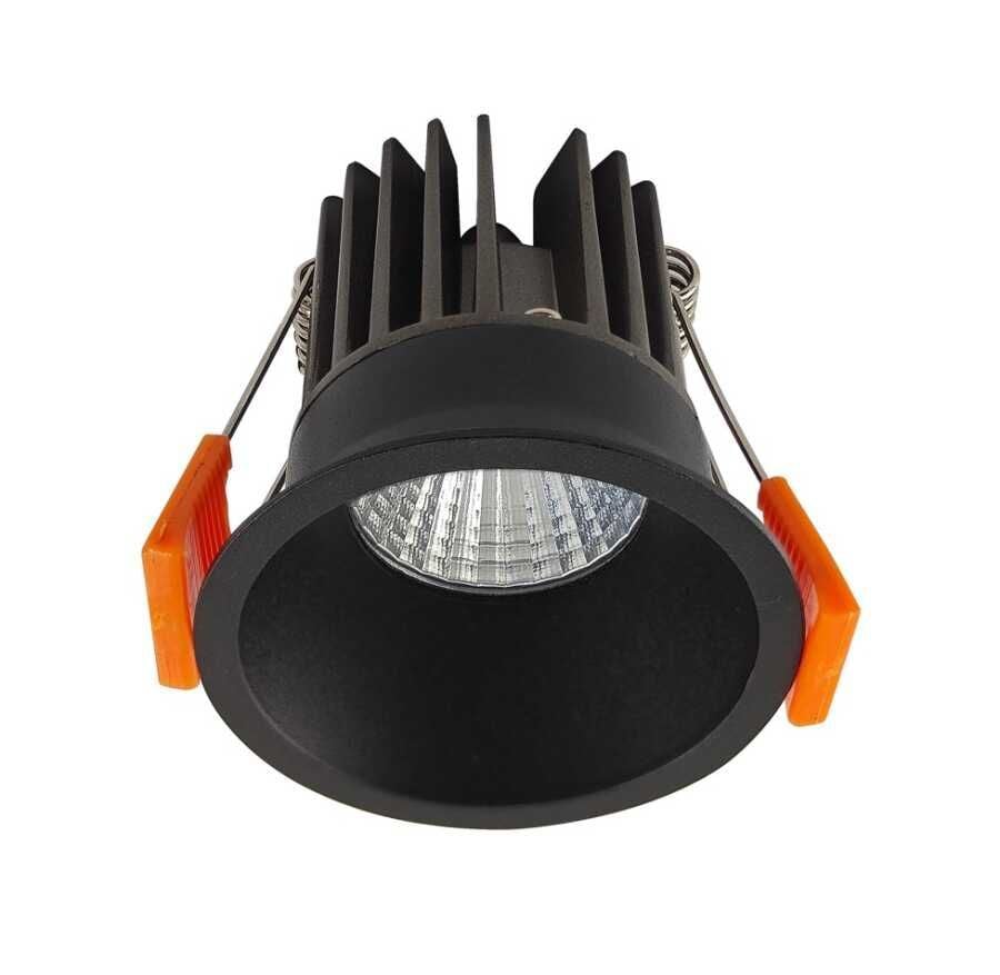 Jupiter LS557 S  7w Siyah Sabit LED Spot (3000K)