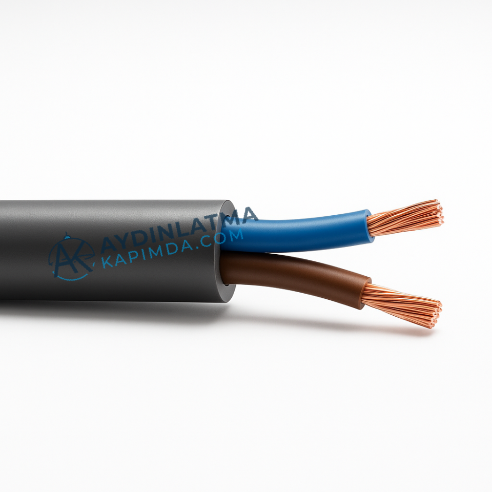 Öznur Kablo - 2X10 N2XH Halogen Free Kablo 100 Metre
