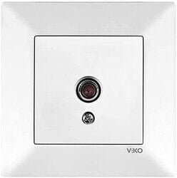 Viko Karre/Meridian Beyaz Tv Prizi Geçişli 12dB (Çerçeve Hariç) 90967060
