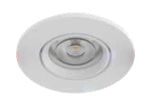 Jupiter LS701 B  Beyaz Sabit LED Spot (3000K)